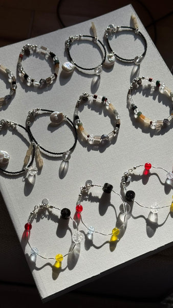 gem charm bracelet