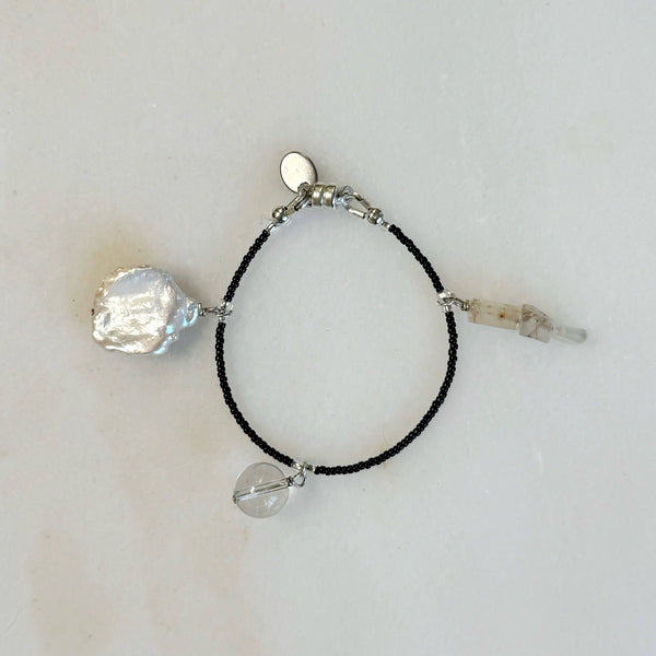 gem charm bracelet