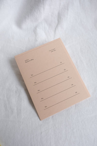 list card: i'm in love with you