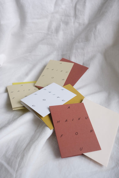 haiku card