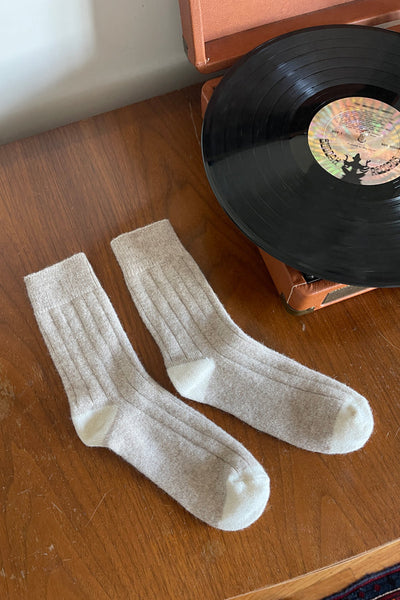 classic cashmere sock