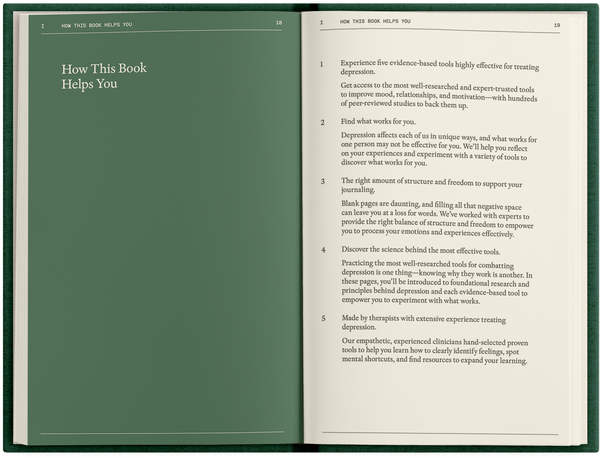 the field guide for depression