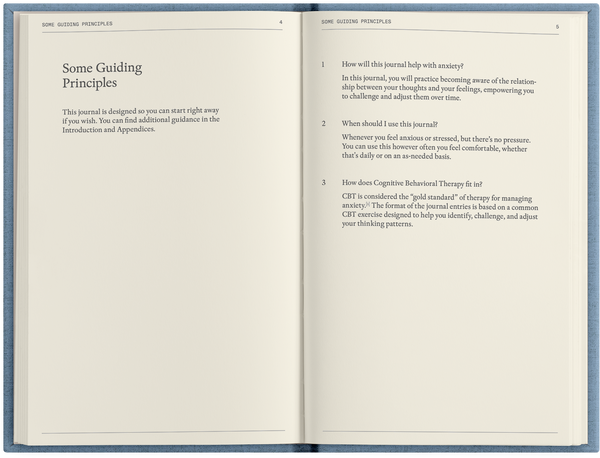 the anti-anxiety notebook