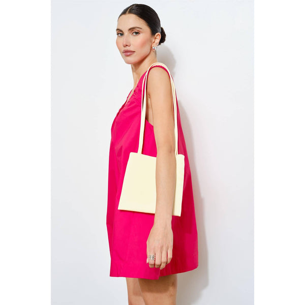 Leda Tote Bag: BUTTER YELLOW