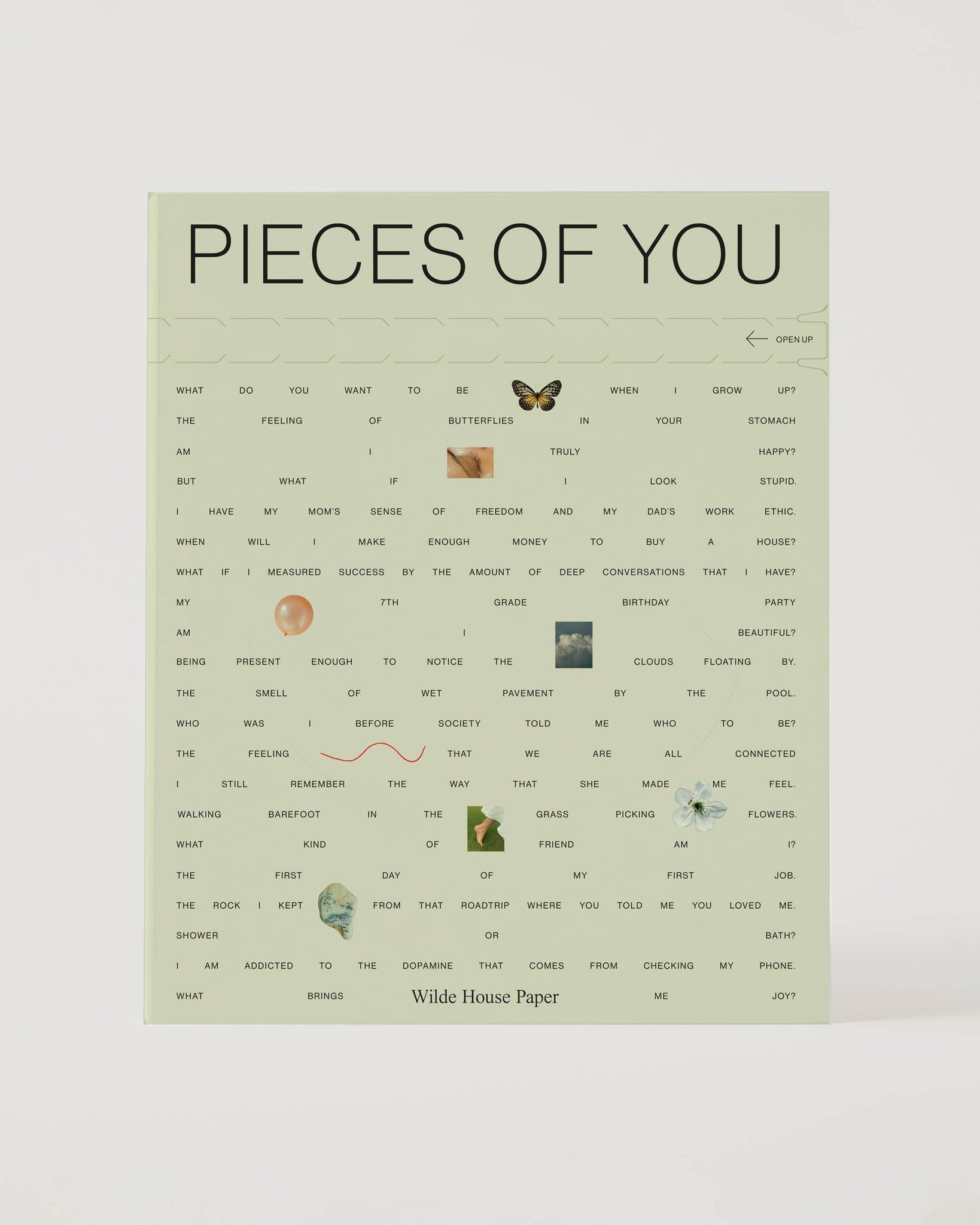 pieces of you journal