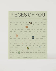 pieces of you journal