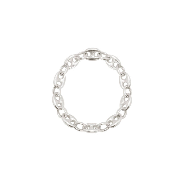 Baby Brizo Chain Ring: Sterling Silver