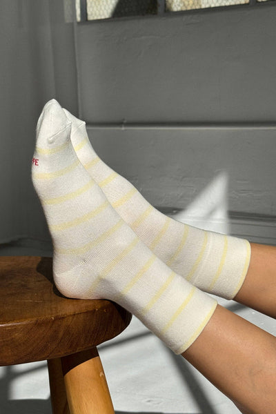 Wally Socks: Lemon