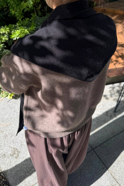 Cashmere Shawl: BLACK
