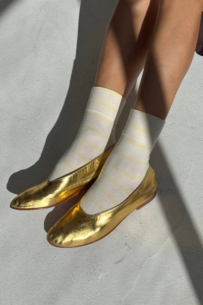 Wally Socks: Lemon