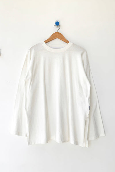 Sunday Tee: White Cotton