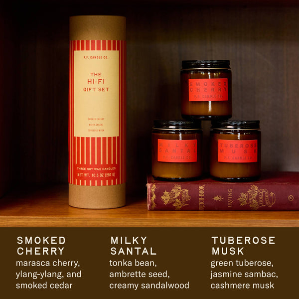 The HI-FI Gift Set - Mini Candle Gift Sets