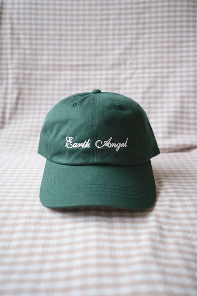 earth angel hat - deep green