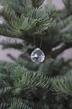 mini rainbow prism ornament