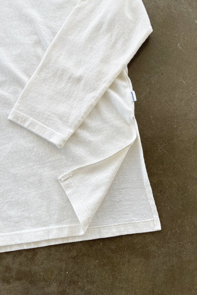 Sunday Tee: White Cotton
