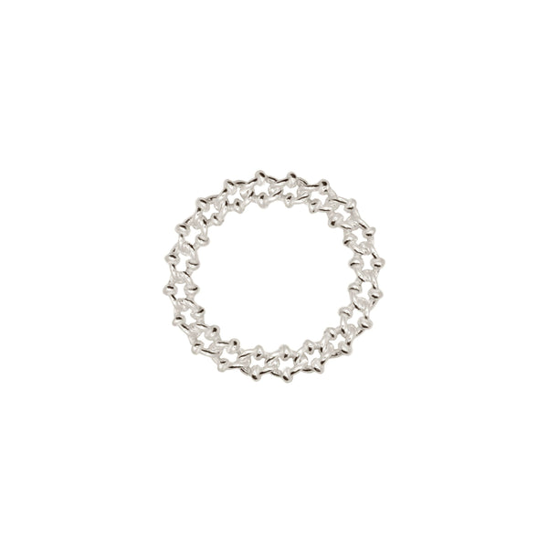 Orbitae Chain Ring: Sterling Silver