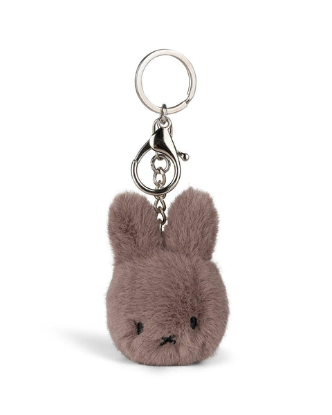 Miffy Plush Keychain - Taupe
