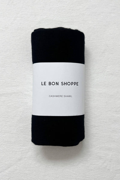 Cashmere Shawl: BLACK