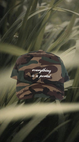 everything is a portal hat - camo