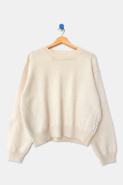 Milo Cotton Sweater: Natural