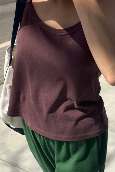 Dana Cami Organic Cotton: Coffee