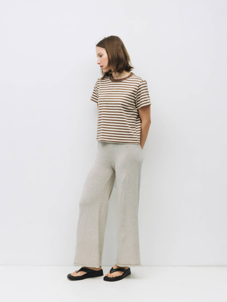 The Cooper Top: Brown/White