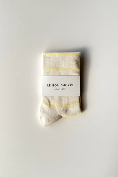 Wally Socks: Lemon