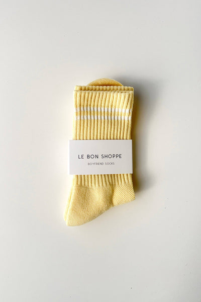 Boyfriend Socks: Lemonade