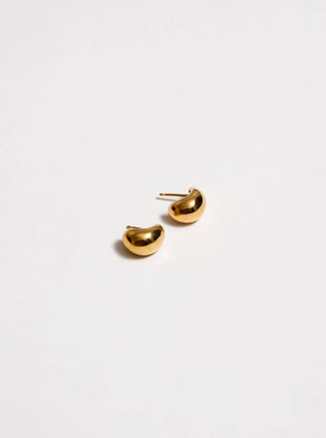 small remy hoops - gold