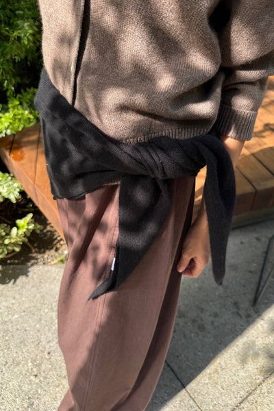 Cashmere Shawl: BLACK