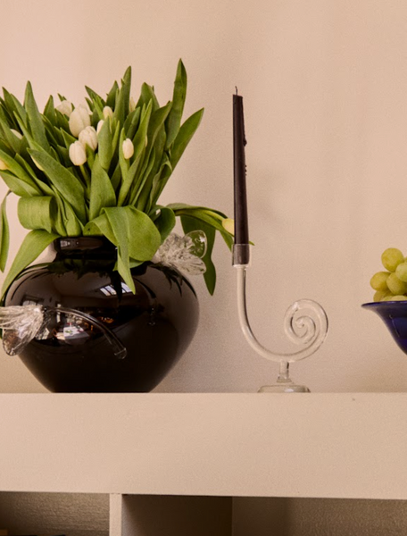 LOCAL PICKUP ONLY - Spiral Candleholder - Single Stem