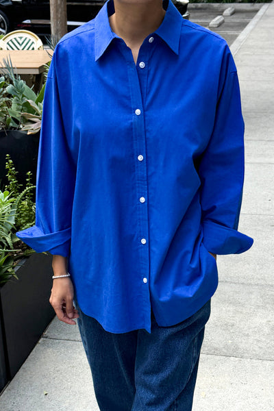 Lightweight Owen Shirt - Cobalt