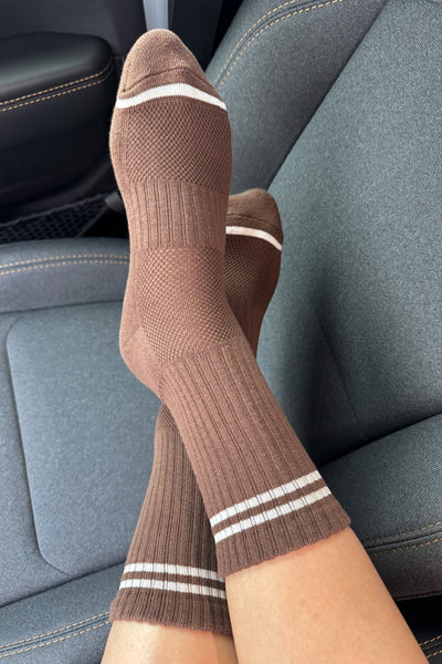 Boyfriend Socks: Wood
