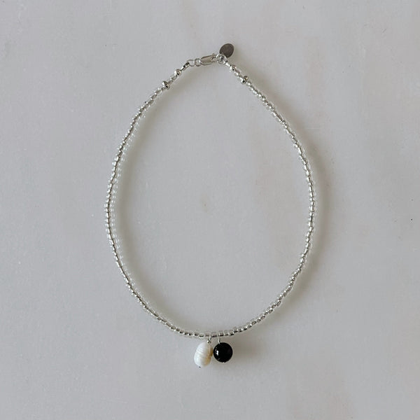 duo drop necklace