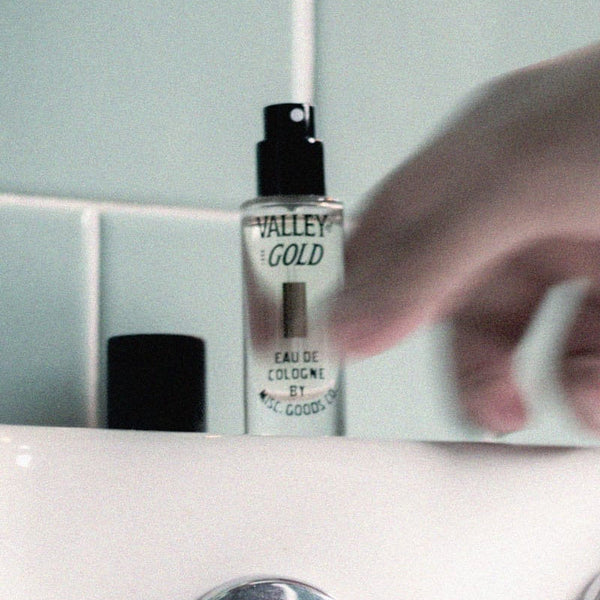 Valley of Gold Eau de Cologne – Wildflowers, Rose & Rosemary | Travel Size, 10ml