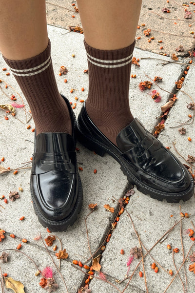 Boyfriend Socks: Wood