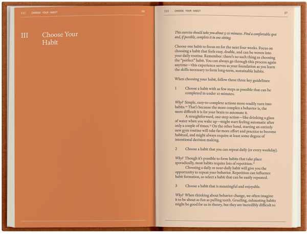the build-a-habit guide