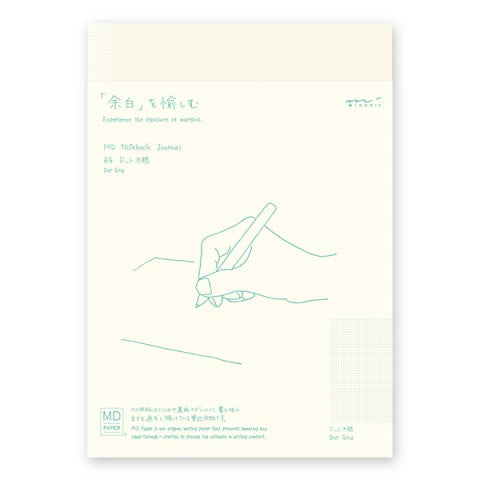 dot grid A5 journal
