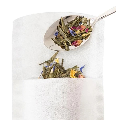 biodegradable tea bags for loose leaf tea